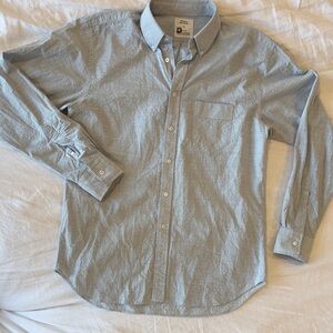 Billy Reid Sky Blue Casual Button-Down Shirt